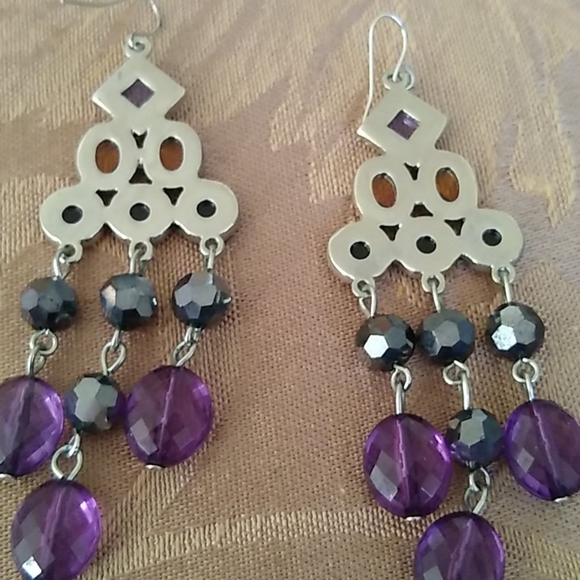 Pretty chandelier earrings - Picture 2 of 2